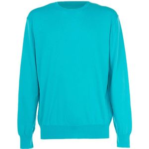 Cashmere Company, Heren, Sweatshirts & Hoodies, Blauw, Maat: M Kasjmier,