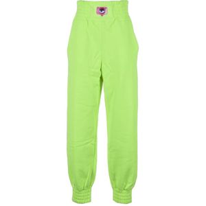 Chiara Ferragni Collection, Dames, Broeken, Groen, Maat: M Katoen,