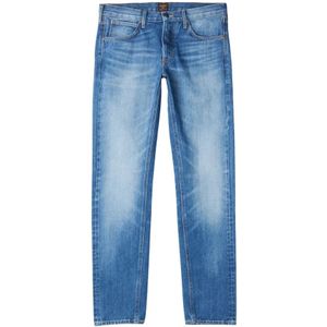 Lee, Heren, Jeans, Blauw, Maat: W36 Katoen,