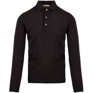 Filippo De Laurentiis, Heren, Tops, Grijs, Maat: 2XL