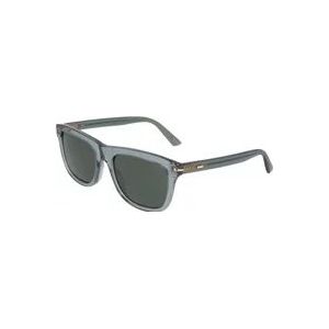 Gucci Vierkante zonnebril Gg1444S , Gray , Heren , Maat: 55 MM