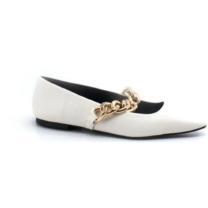 Steve Madden, Dames, Schoenen, Wit, Maat: 37 EU Leer,