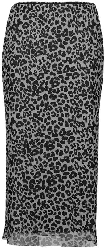 Vera Mont - Luipaardprint Pencil Rok - Grijs - Dames - 3XL