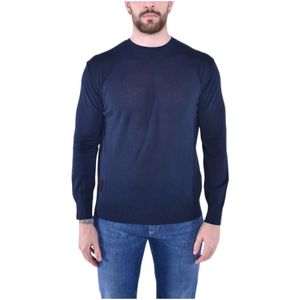 Blauer, Heren, Truien, Blauw, Maat: 2XL Katoen,
