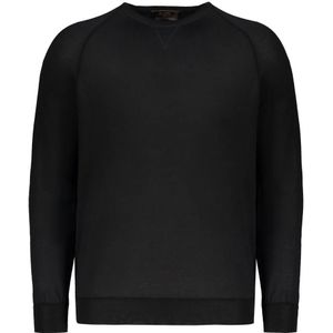 Moorer, Heren, Truien, Zwart, Maat: XL Zijde,