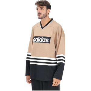 Adidas Originals - Vintage Hockey Jersey T-shirt - Veelkleurig - Heren