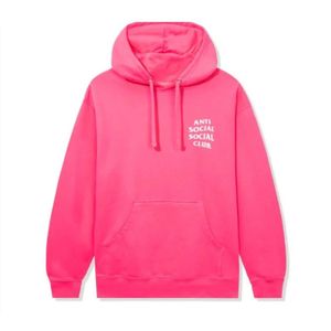 Anti Social Social Club, Heren, Sweatshirts & Hoodies, Roze, Maat: S Zijde,