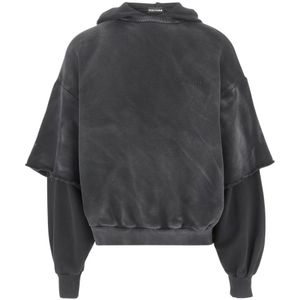 Cultura, Heren, Sweatshirts & Hoodies, Grijs, Maat: XL Katoen,