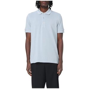 Tom Ford - Piqué Polo Shirt - Blauw - Katoen