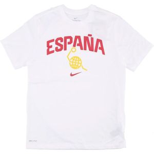 Nike, Heren, Tops, Wit, Maat: XL Katoen,