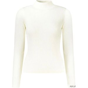 Pepe Jeans, Dames, Truien, Wit, Maat: XS Katoen,