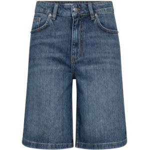 Co'Couture, Dames, Korte broeken, Blauw, Maat: S Denim,