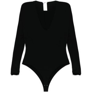 Wolford, Dames, Tops, Zwart, Maat: L Wol,