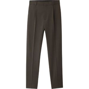 Jacquemus, Heren, Broeken, Groen, Maat: S Wol,