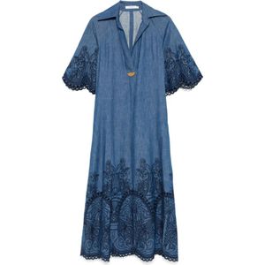 Zimmermann, Dames, Jurken, Blauw, Maat: S
