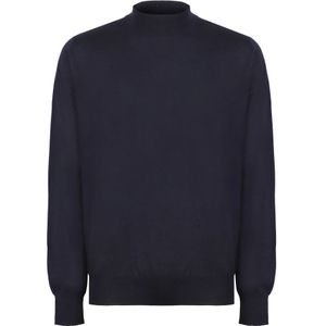 Bottega Veneta, Heren, Truien, Blauw, Maat: M Kasjmier,