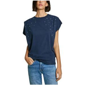 Pepe Jeans - Raz - T-shirt - Blauw - Katoen