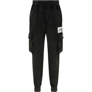 Dolce & Gabbana, Heren, Broeken, Zwart, Maat: M Katoen,