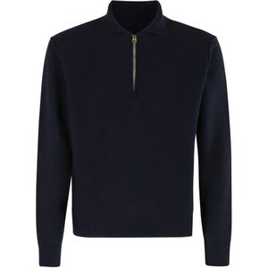 Fortela, Heren, Truien, Blauw, Maat: S Wol,