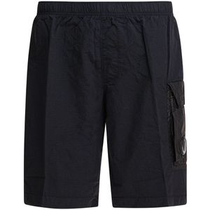 C.p. Company, Heren, Badkleding, Zwart, Maat: M Nylon,