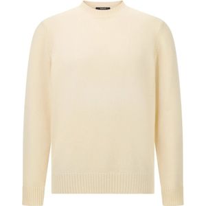 Boggi Milano, Heren, Truien, Wit, Maat: S Wol,