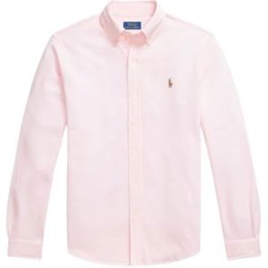 Polo Ralph Lauren, Heren, Overhemden, Roze, Maat: S Katoen,