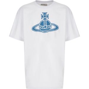 Vivienne Westwood, Heren, Tops, Wit, Maat: XS Katoen,