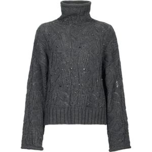 Liu Jo, Dames, Truien, Grijs, Maat: M Wol,