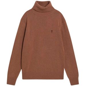 Ami Paris, Heren, Truien, Bruin, Maat: M