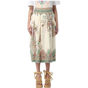 Etro, Dames, Rokken, Veelkleurig, Maat: XS Katoen,