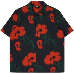 Edwin, Heren, Overhemden, Rood, Maat: S Voile,