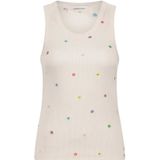 Fabienne Chapot - Tanja Jersey Embro Tank - Beige - Dames