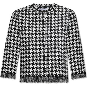 Alexander McQueen, Dames, Truien, Zwart, Maat: M Leer,