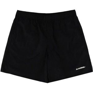 Jil Sander, Heren, Badkleding, Zwart, Maat: S