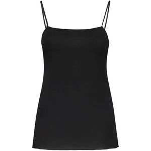 Alberta Ferretti, Dames, Tops, Zwart, Maat: L