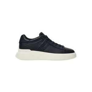 Hogan Blauwe Sneakers met Memory Foam Voetbed , Blue , Heren , Maat: 44 EU