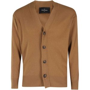 Gran Sasso, Heren, Truien, Bruin, Maat: M Wol,