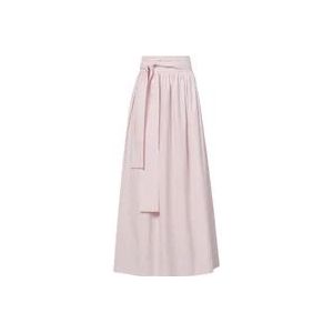 Twinset Maxi Skirts , Pink , Dames , Maat: M