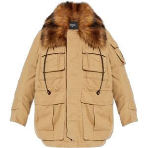 Dsquared2, Dames, Jassen, Bruin, Maat: 2XS Katoen,