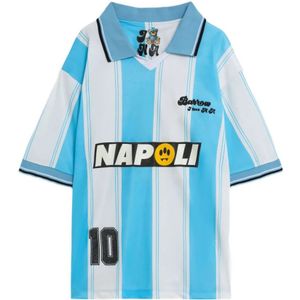 Barrow - F5BWUATH077 - T-shirt - Blauw - Korte Mouwen - Casual - 100% Polyester