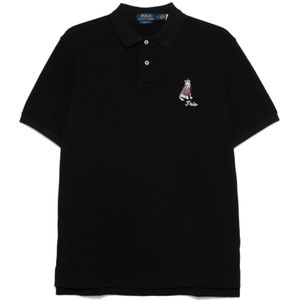 Polo Ralph Lauren, Heren, Tops, Zwart, Maat: XL Katoen,