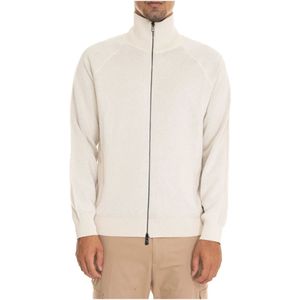 Boss, Heren, Truien, Beige, Maat: M Katoen,