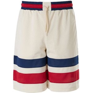 Gucci, Heren, Korte broeken, Veelkleurig, Maat: M Poliester,