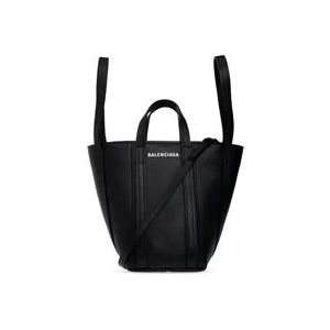 Balenciaga Alledaagse Noord-Zuid S shopper tas , Black , Dames , Maat: ONE Size