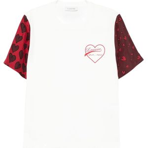 Lanvin, Dames, Tops, Wit, Maat: M