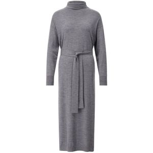 Hemisphere, Dames, Jurken, Grijs, Maat: XS Wol,