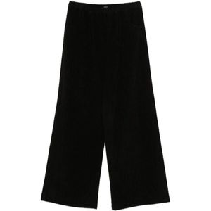 Apuntob, Dames, Broeken, Zwart, Maat: M Katoen,