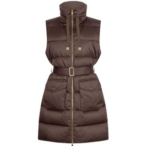 Liu Jo - Gebreid Vest - Bruin - Dames - Polyester