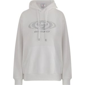 Casablanca, Dames, Sweatshirts & Hoodies, Wit, Maat: XS Katoen,