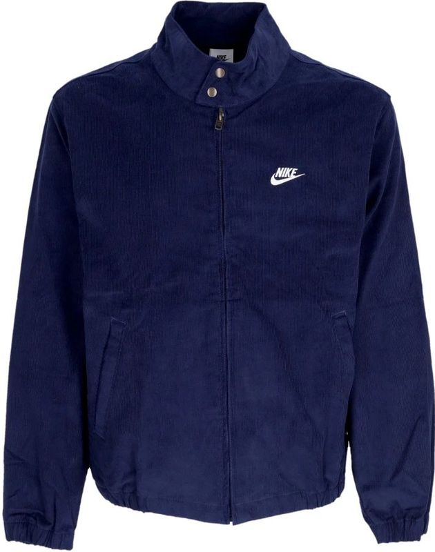 Nike, Heren, Jassen, Blauw, Maat: M Corduroy,